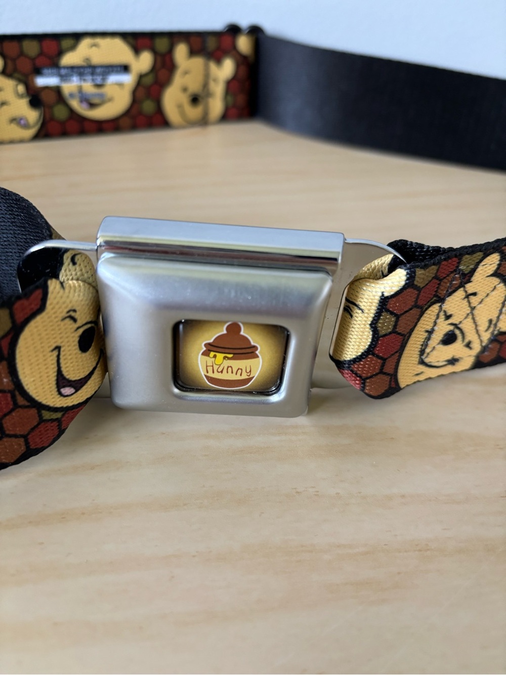 Buckle-Down Winnie the Pooh Honeycomb Print Belt 🍯 🐻 - Picture 3 of 6